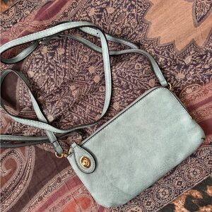 Women's Light Blue Crossbody Bag